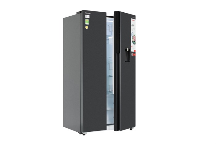 Tủ Lạnh Toshiba Inverter 596 Lít Side By Side GR-RS775WI-PMV(06)-MG